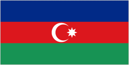 Azerbaijan - Flag