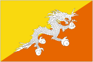 Bhutan - Flag