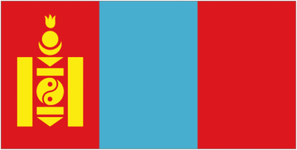 Mongolia - Flag