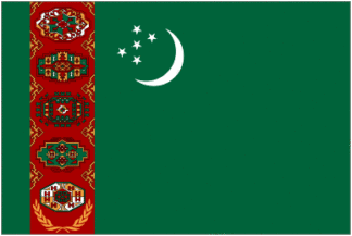 Turkmenistan - Flag