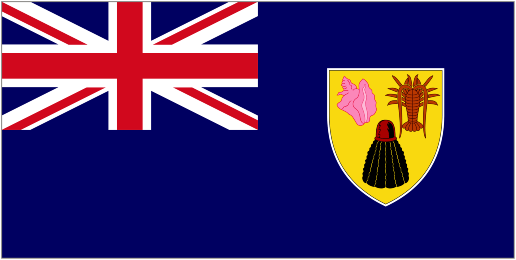 Turks & Caicos Islands - Flag - J W Plant