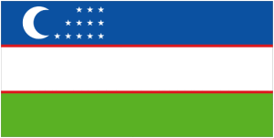 Uzbekistan - Flag