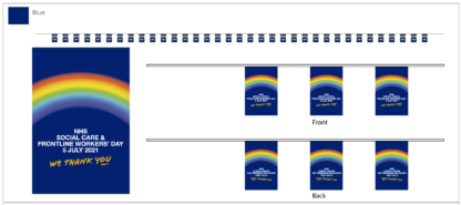 NHS Frontline Day Bunting - Image 2