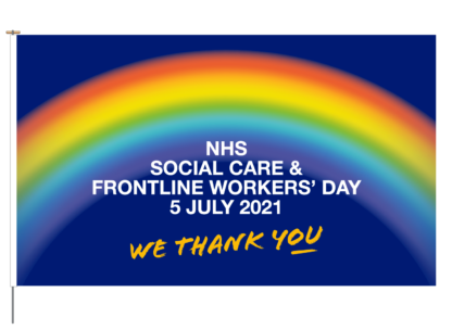 NHS Frontline Day Flag - Image 2