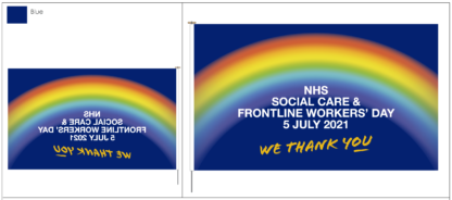 NHS Frontline Day Flag - Image 4